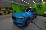 BMW X5 M50d in Atlantis Blue by Print Tech 2017 года
